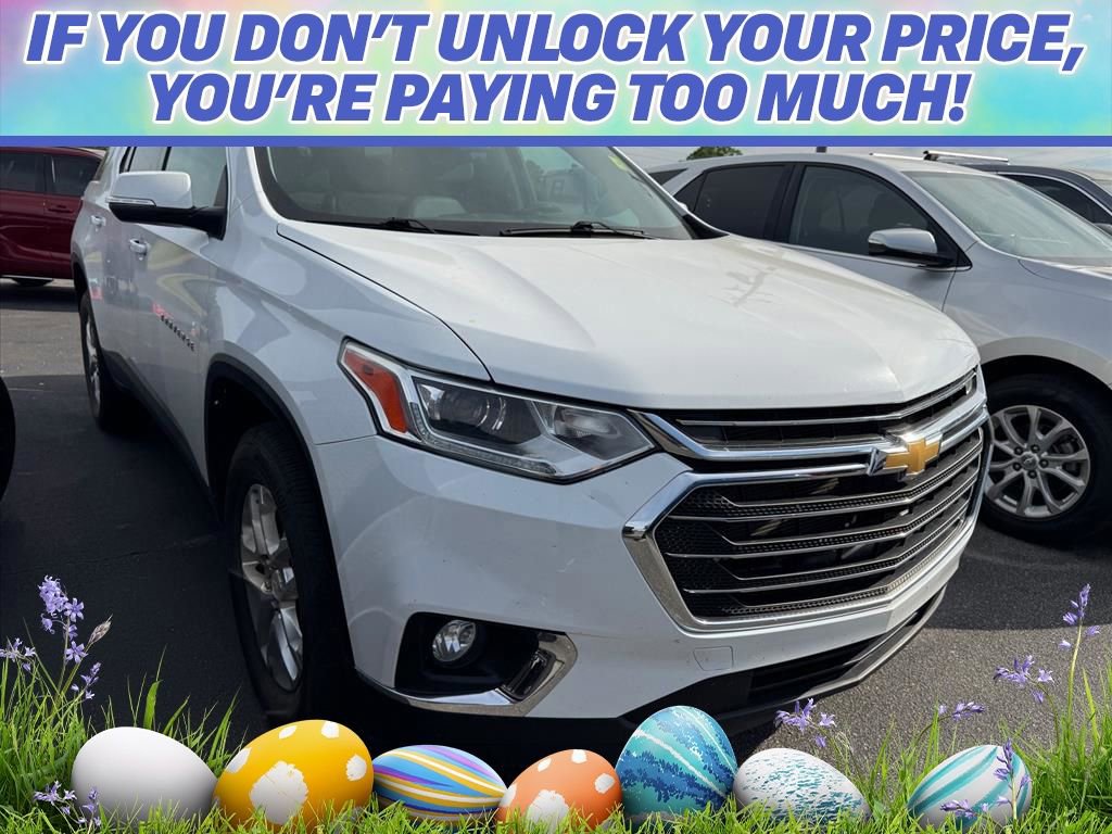 Used 2021 Chevrolet Traverse LT w/ LPO, Floor Liner Package