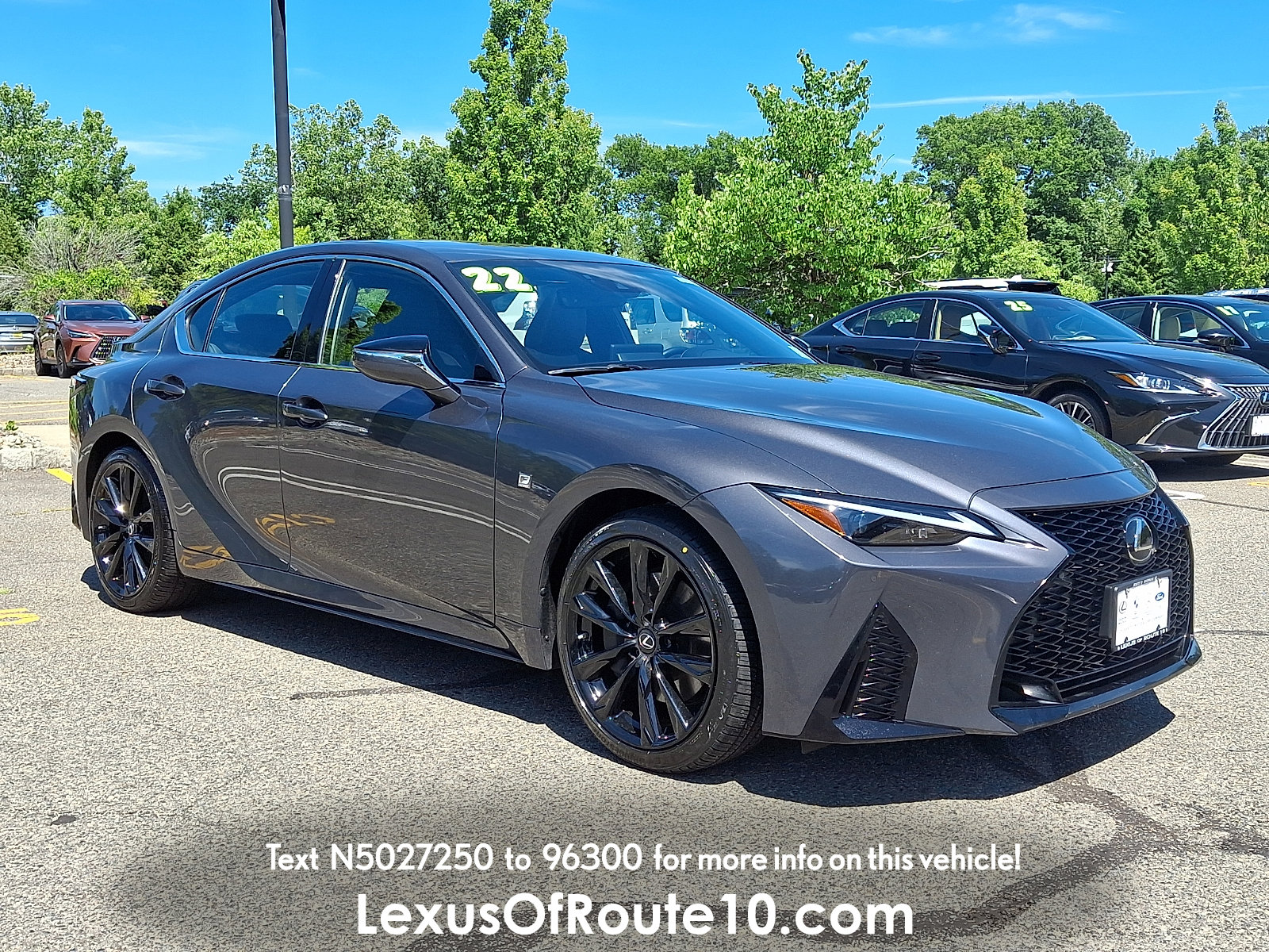 Certified 2022 Lexus IS 350 F Sport w/ Memory Package AWD/4WD image 1