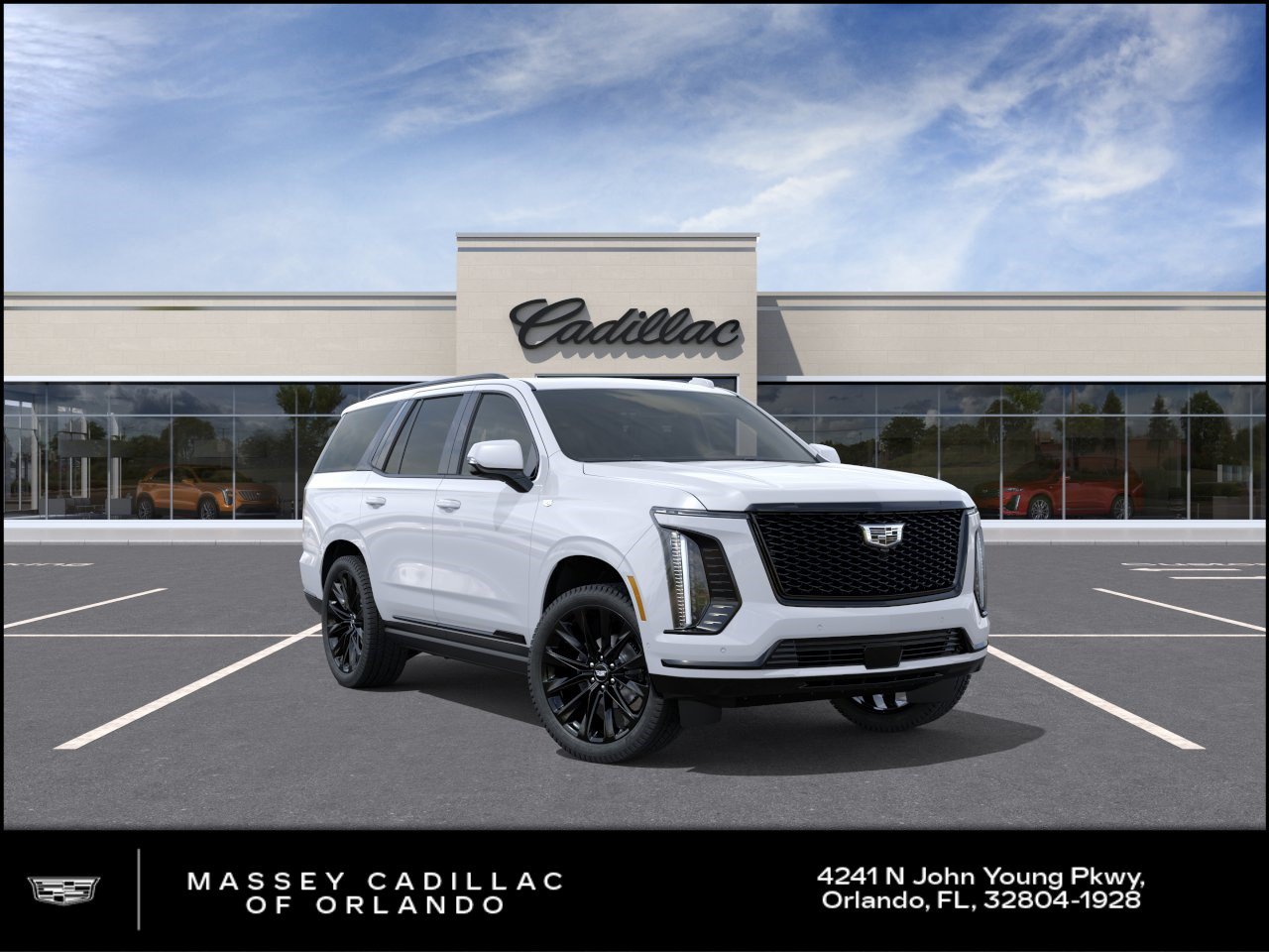 New 2027 Cadillac Escalade Platinum Sport w/ LPO, ONYX Package AWD/4WD image 1