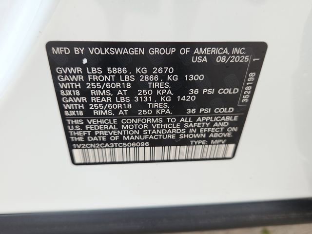 New 2026 Volkswagen Atlas Peak Edition image 11