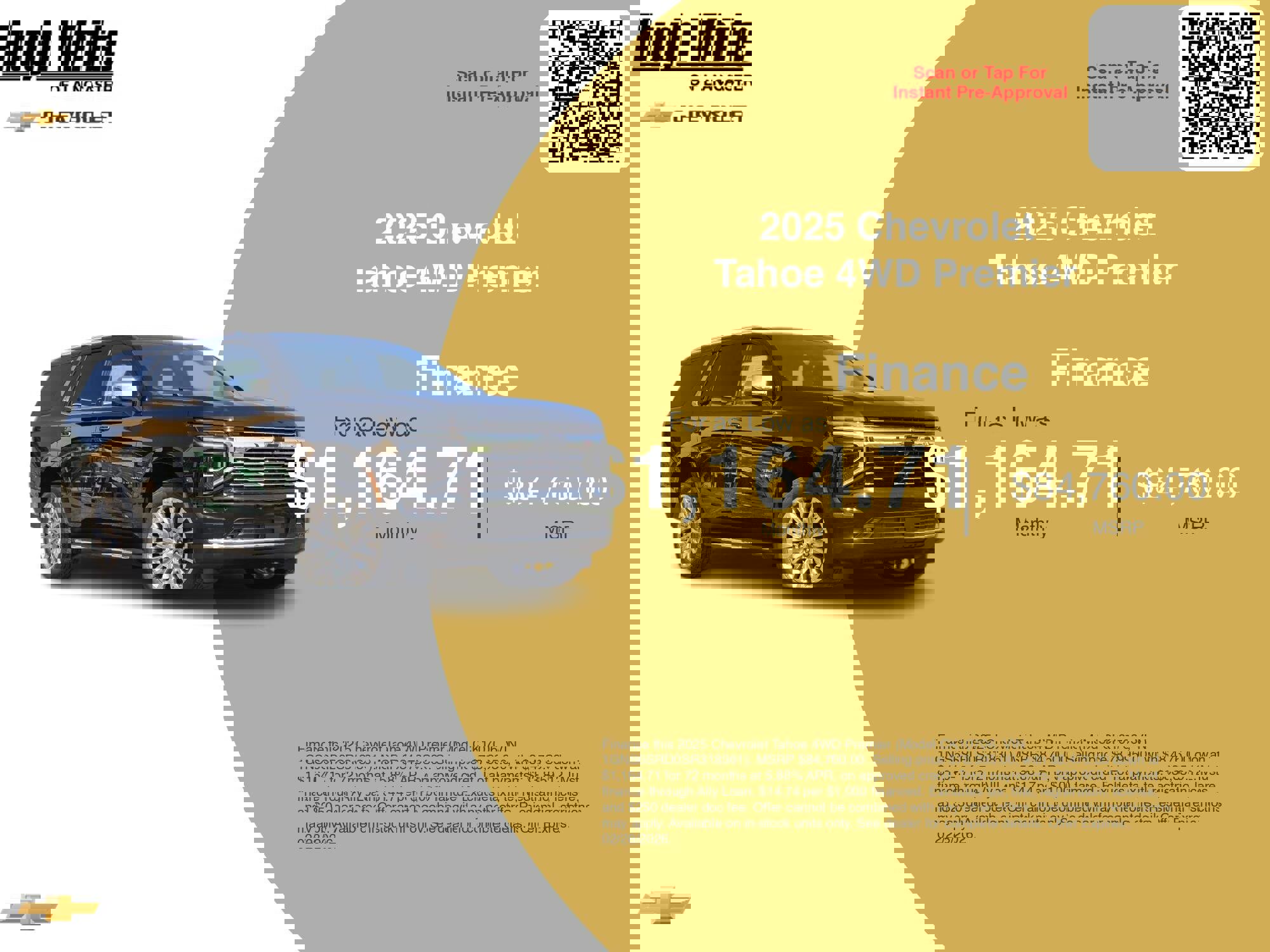 New 2025 Chevrolet Tahoe Premier w/ Sun And Tow Package image 6