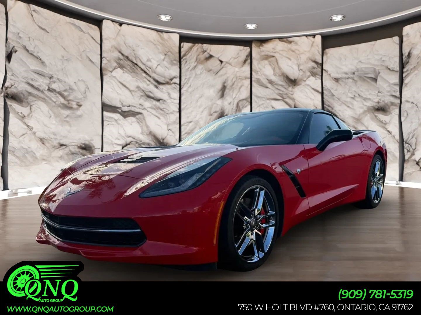 Used 2014 Chevrolet Corvette Stingray Coupe w/ 3LT Preferred Equipment Group RWD image 1