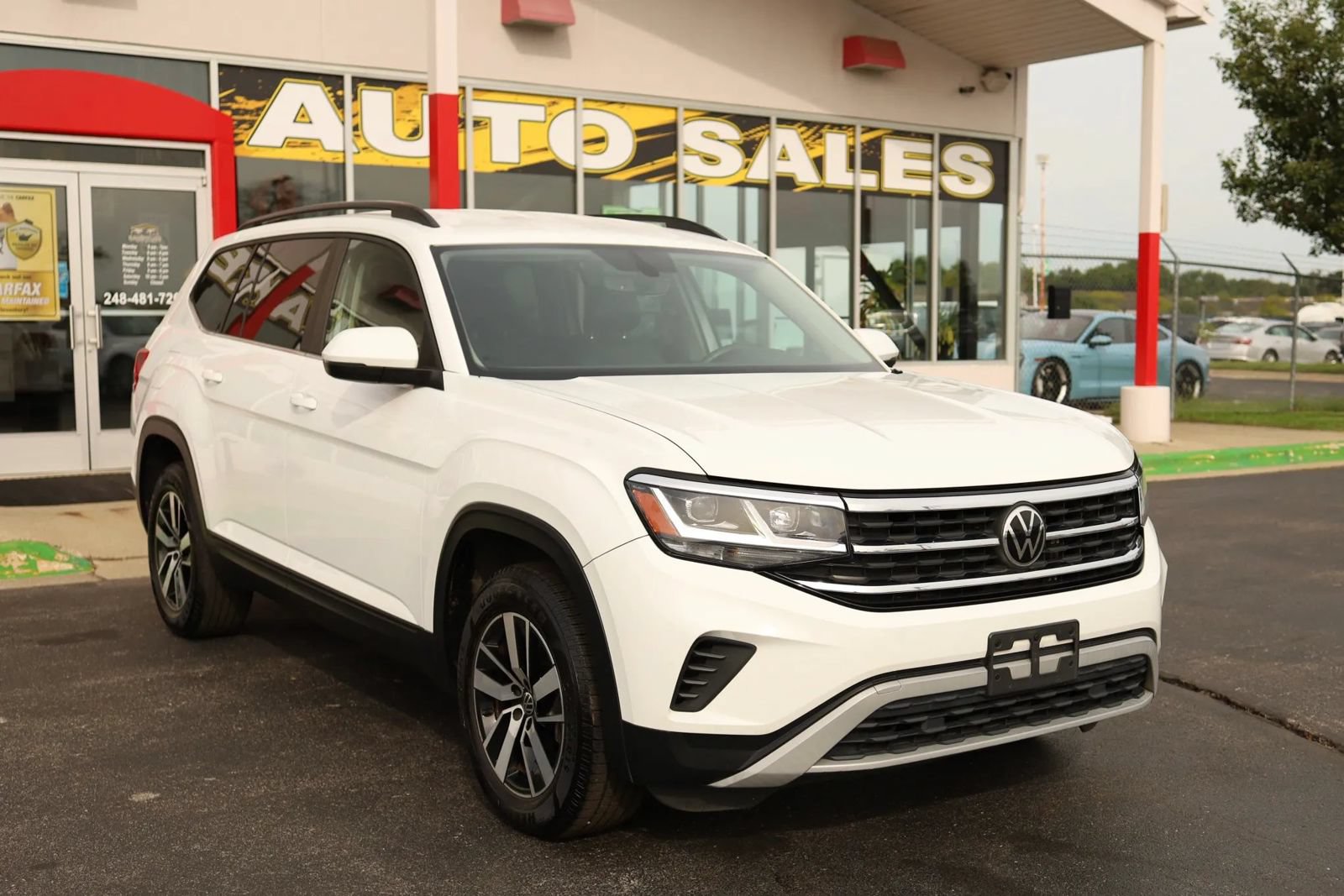 Used 2021 Volkswagen Atlas SE FWD image 3