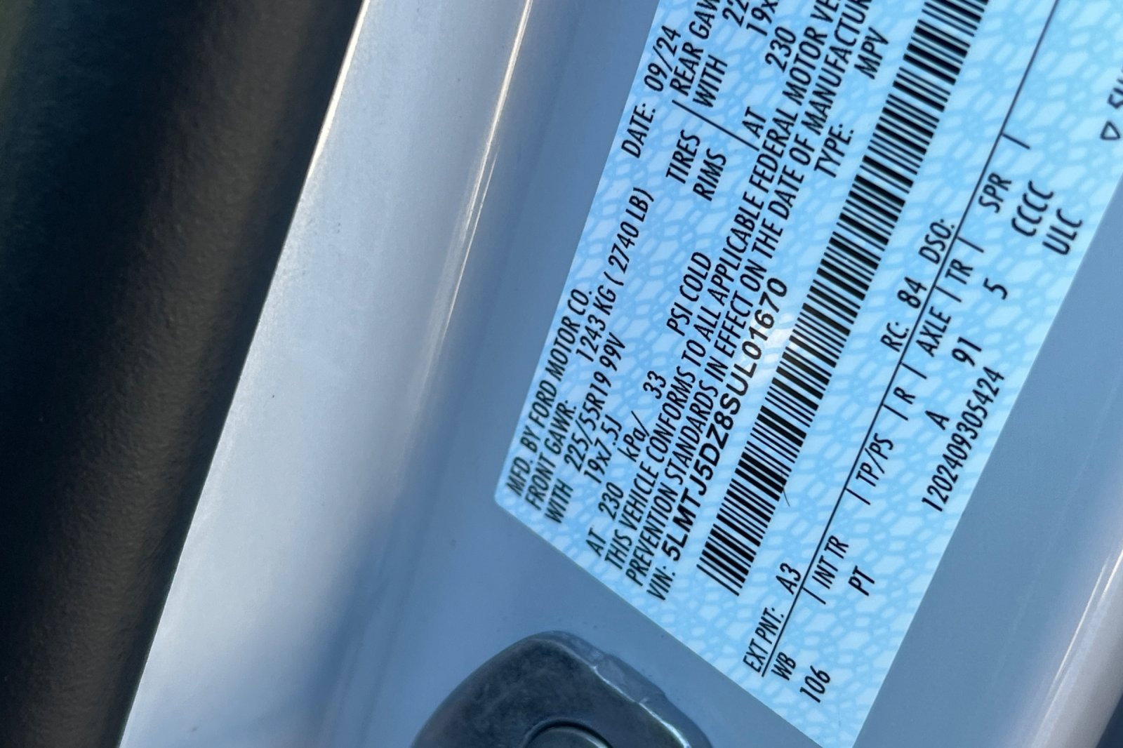 Certified 2025 Lincoln Corsair Grand Touring w/ Equipment Group 301A image 30