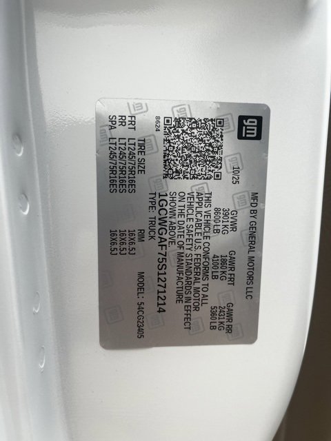 New 2025 Chevrolet Express 2500 w/ Driver Convenience Package image 20