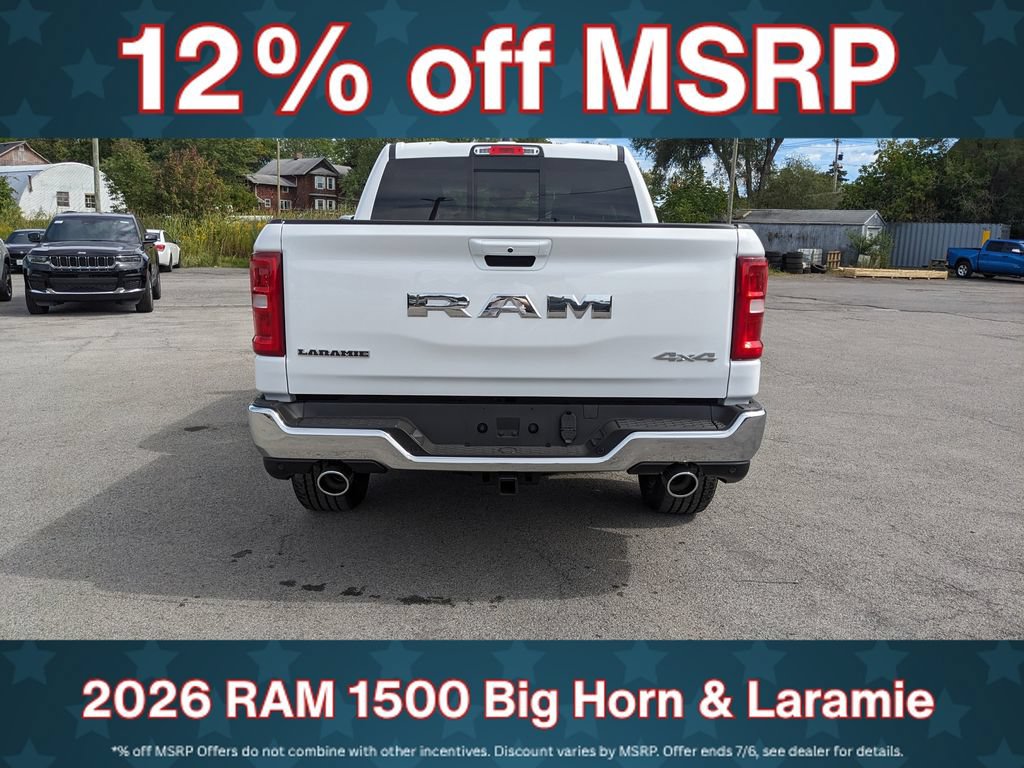 New 2026 RAM 1500 Laramie AWD/4WD image 6