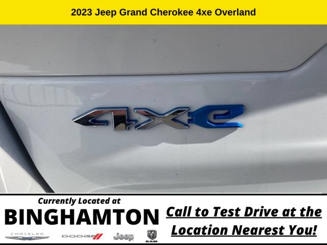 New 2023 Jeep Grand Cherokee Overland AWD/4WD image 32