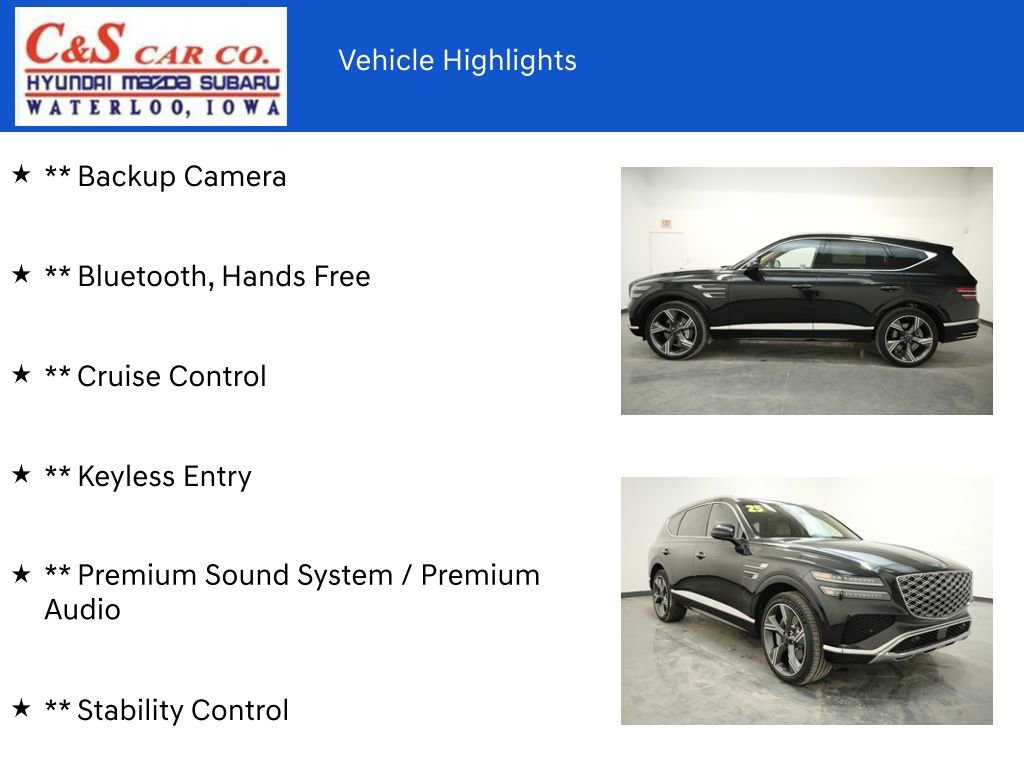 New 2025 Genesis GV80 3.5T Prestige image 7