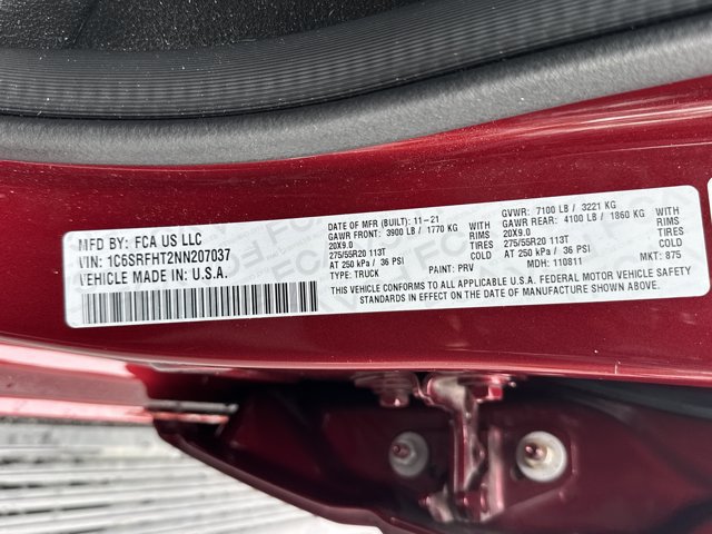 Used 2022 RAM 1500 Limited AWD/4WD image 33