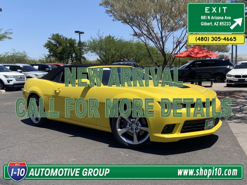 Used 2014 Chevrolet Camaro SS w/ RS Package RWD image 1
