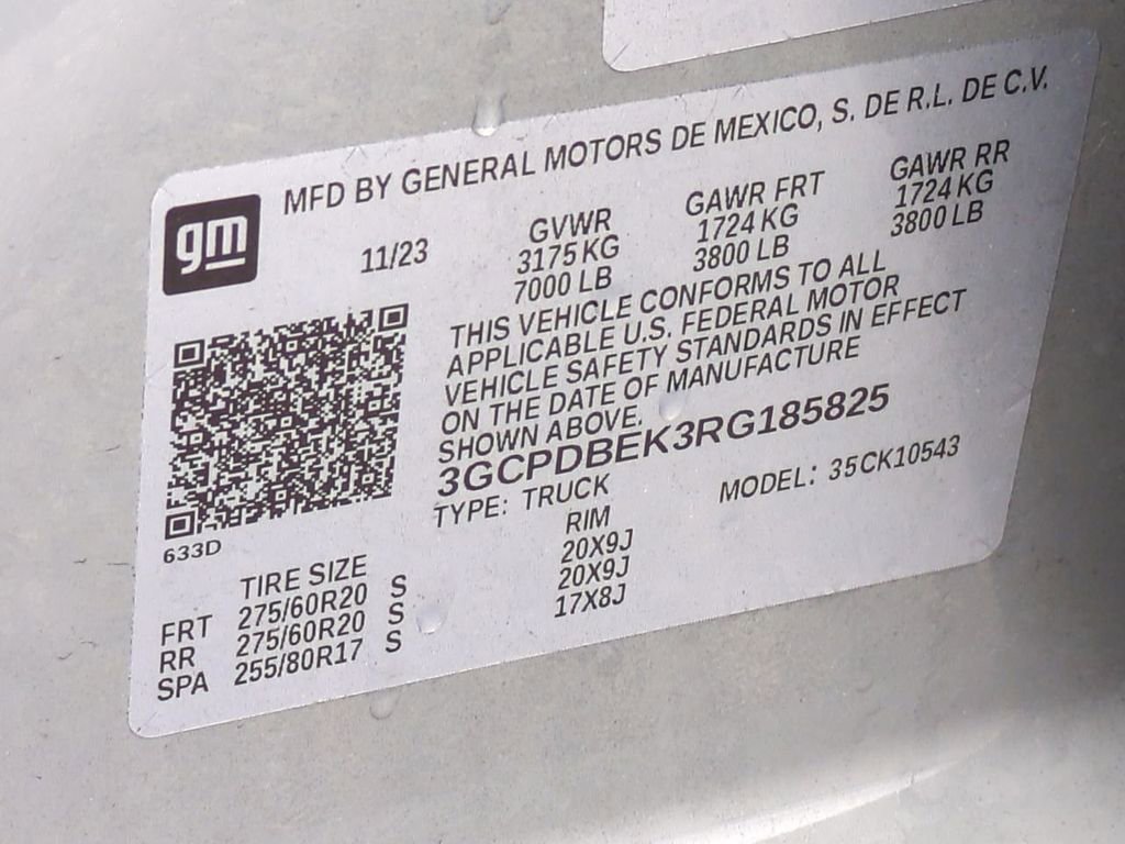 Used 2024 Chevrolet Silverado 1500 Custom w/ LPO, Dark Essentials Package image 29