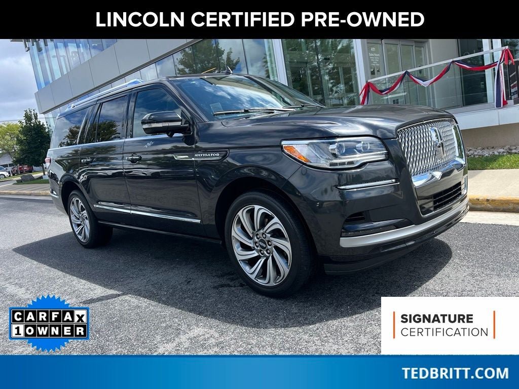 Certified 2023 Lincoln Navigator L Reserve