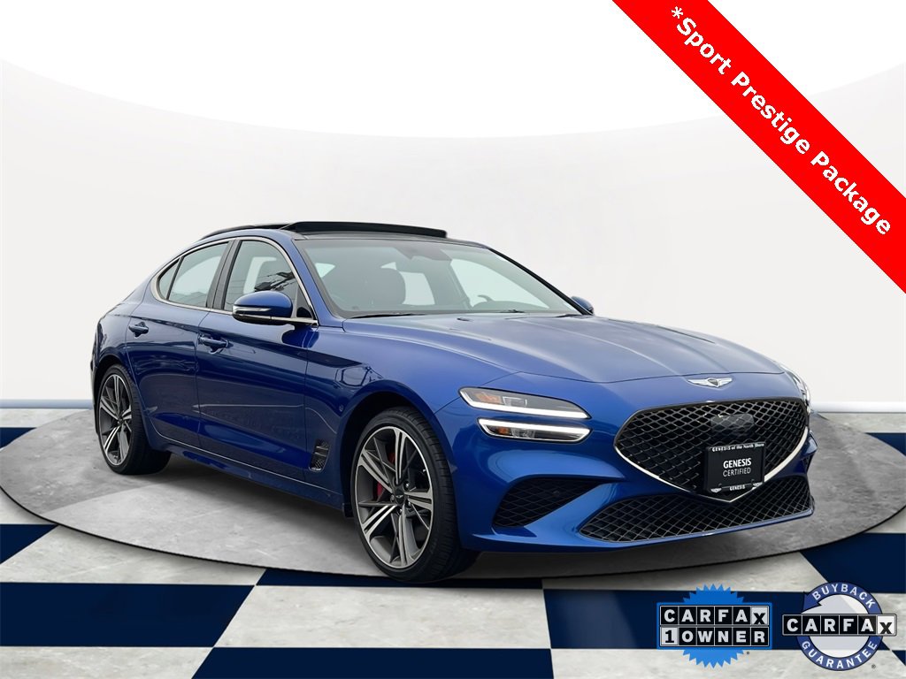 Certified 2025 Genesis G70 2.5T w/ Sport Prestige Package image 1