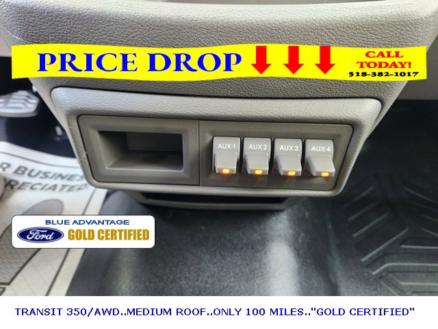Certified 2024 Ford Transit 350 148 Medium Roof AWD w/ Upfitter Package image 21