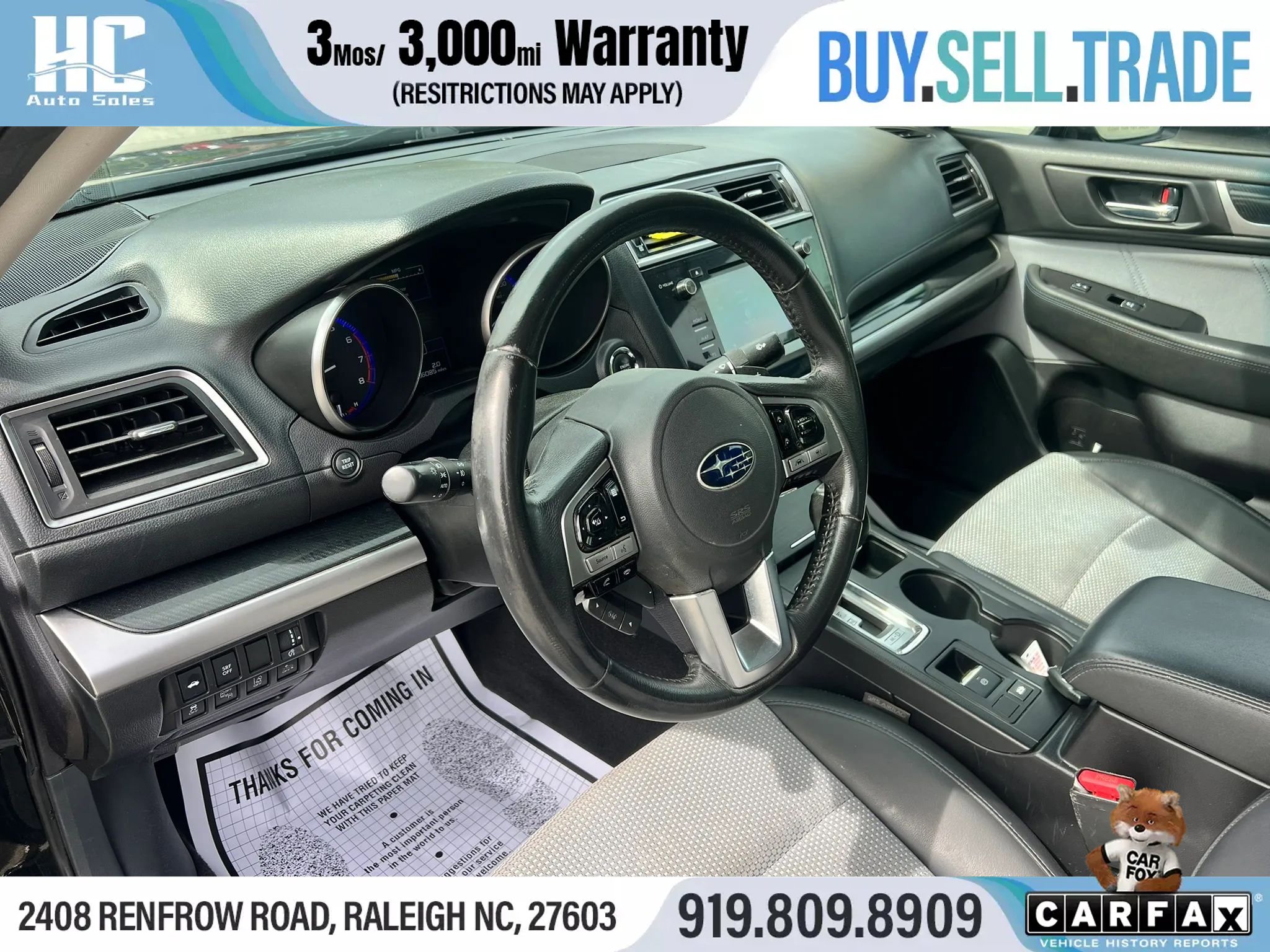 Used 2017 Subaru Legacy 2.5i Sport image 13