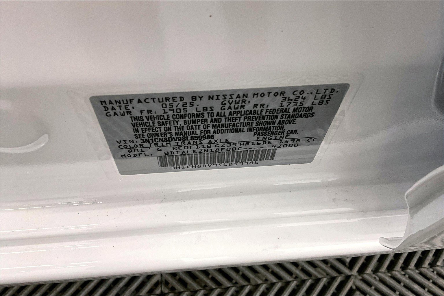 New 2025 Nissan Versa S w/ S Plus Package FWD image 37