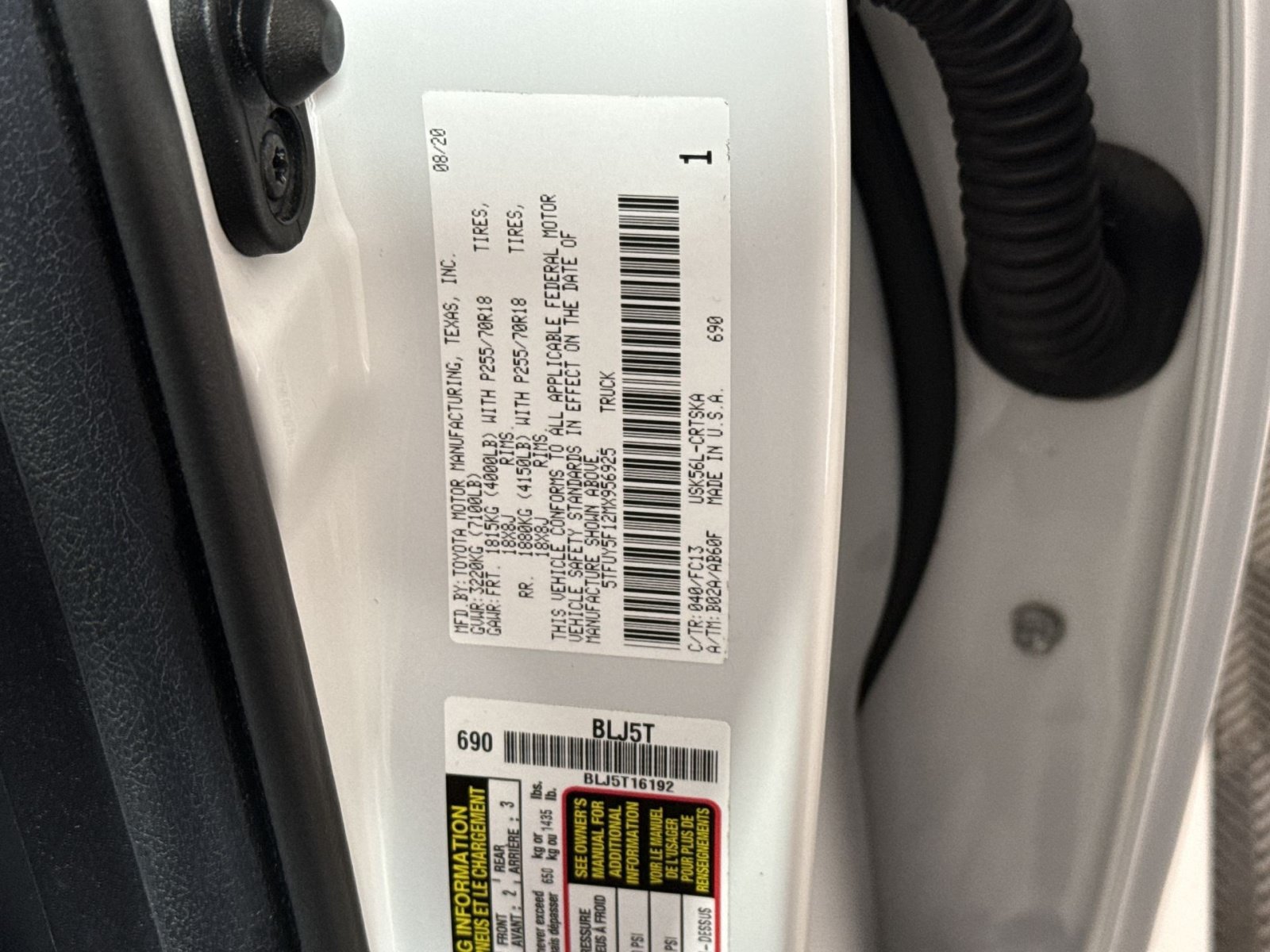 Used 2021 Toyota Tundra SR5 w/ SX Package AWD/4WD image 28