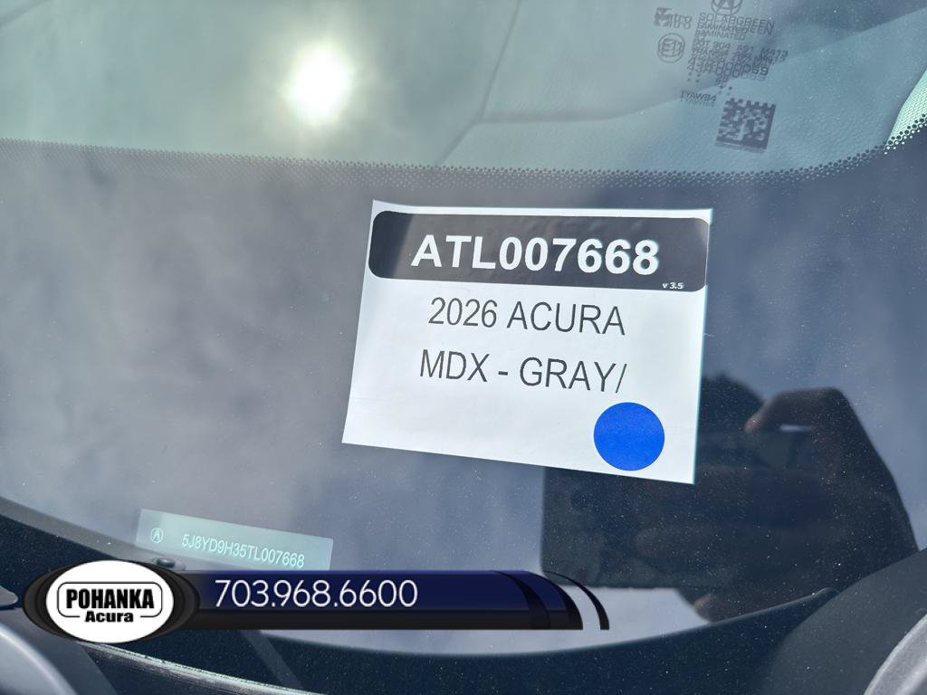 New 2026 Acura MDX FWD image 38