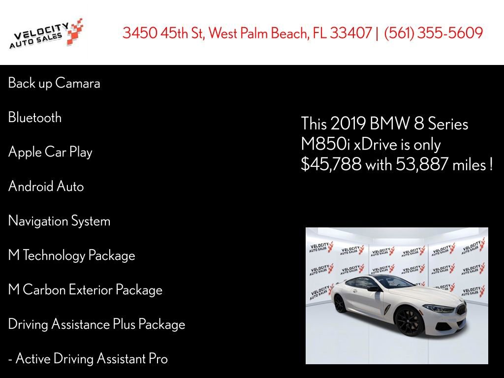 Used 2019 BMW M850i xDrive M850i xDrive image 26