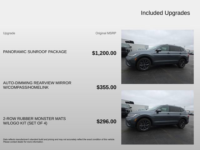 Certified 2023 Volkswagen Tiguan SE w/ Panoramic Sunroof Package image 4
