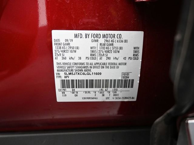 Used 2020 Lincoln Aviator Reserve w/ Equipment Group 202A image 14