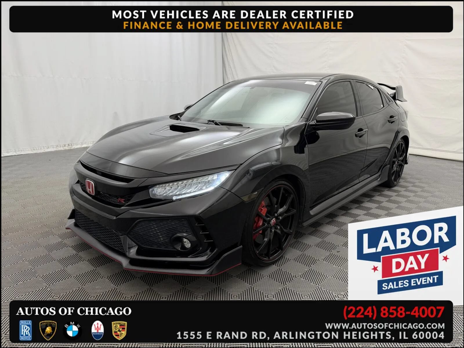Used 2018 Honda Civic Type R image 1
