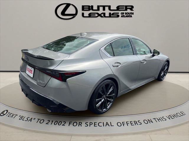Certified 2021 Lexus IS 350 F Sport w/ Navigation Package RWD image 5