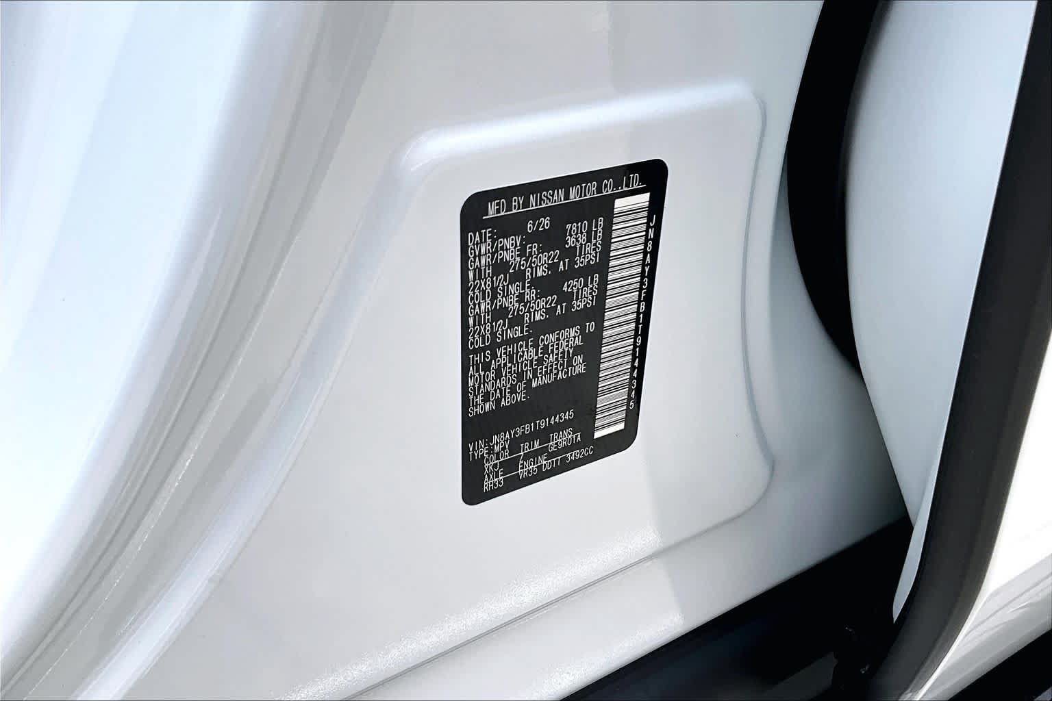 New 2026 Nissan Armada NISMO AWD/4WD image 17
