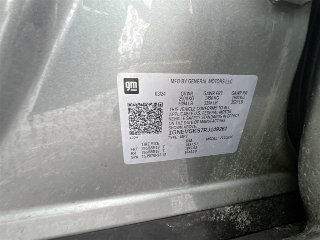 Certified 2024 Chevrolet Traverse LT image 17