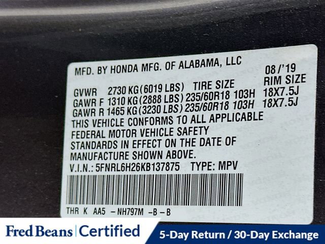 Used 2019 Honda Odyssey LX image 31