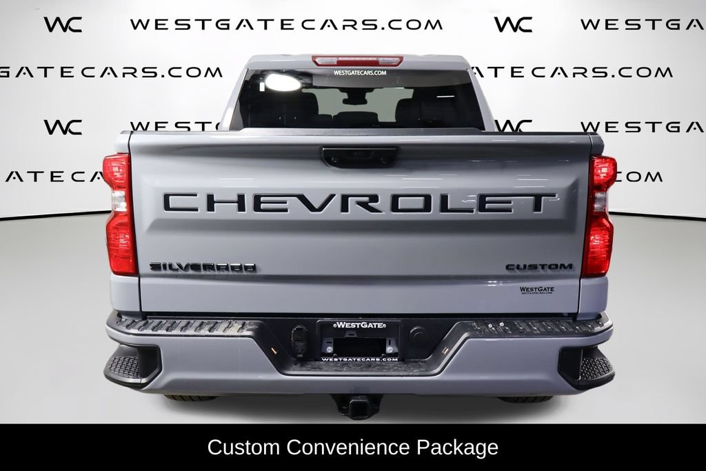 Used 2024 Chevrolet Silverado 1500 Custom w/ LPO, Dark Essentials Package RWD image 4