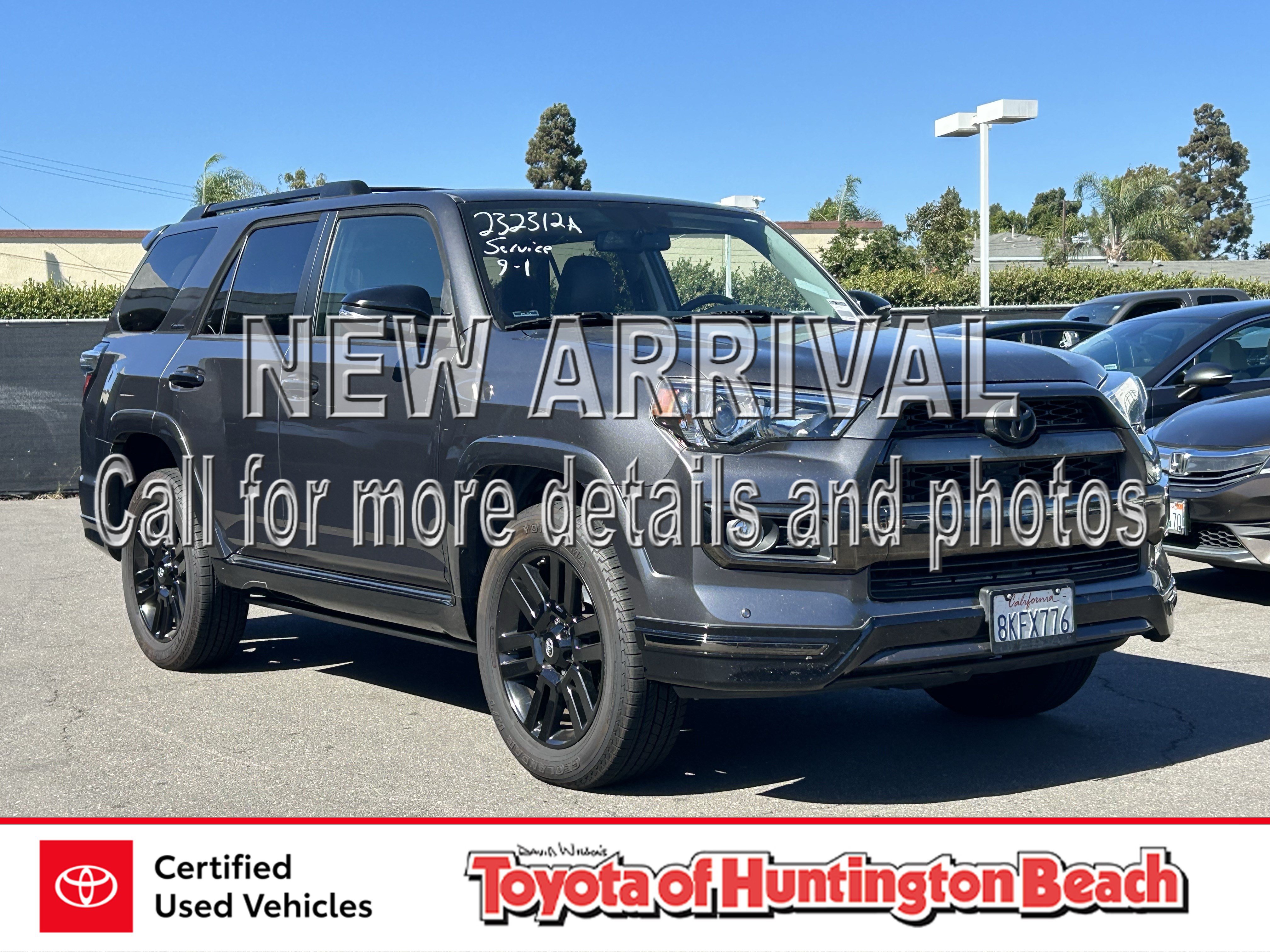 Certified 2019 Toyota 4Runner Limited w/ Wilderness Package
