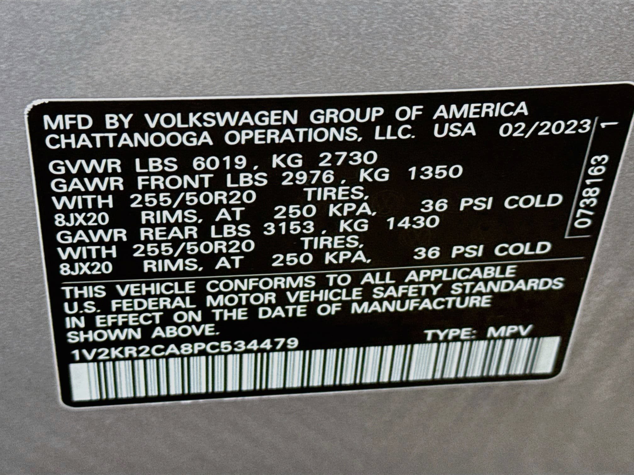 Used 2023 Volkswagen Atlas SE w/ Panoramic Sunroof Package AWD/4WD image 30