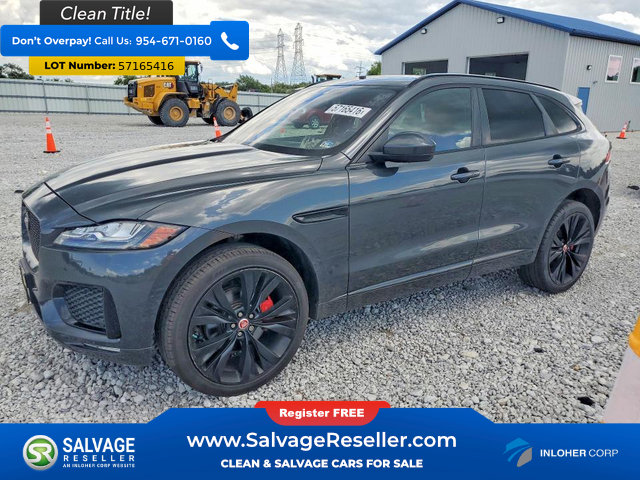 Used 2018 Jaguar F-PACE S AWD/4WD image 1
