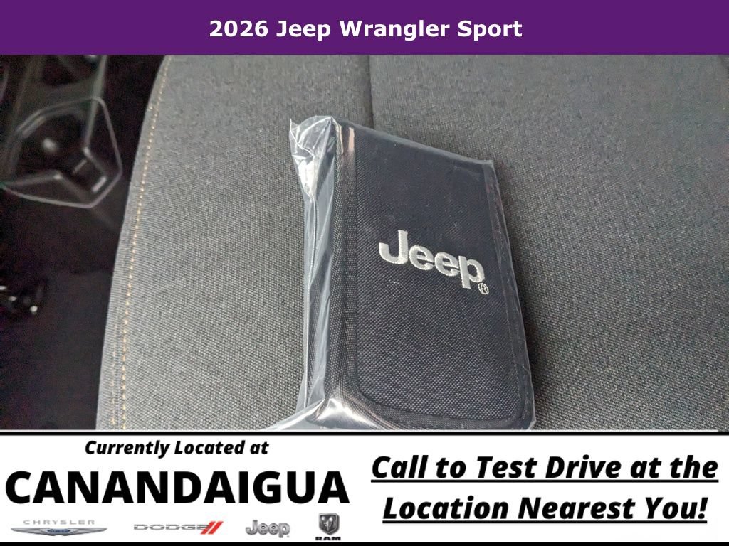 New 2026 Jeep Wrangler Unlimited Sport AWD/4WD image 31