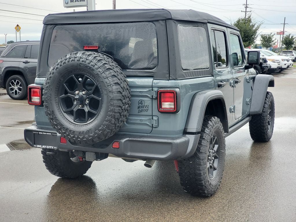 Used 2025 Jeep Wrangler Unlimited Sport AWD/4WD image 4