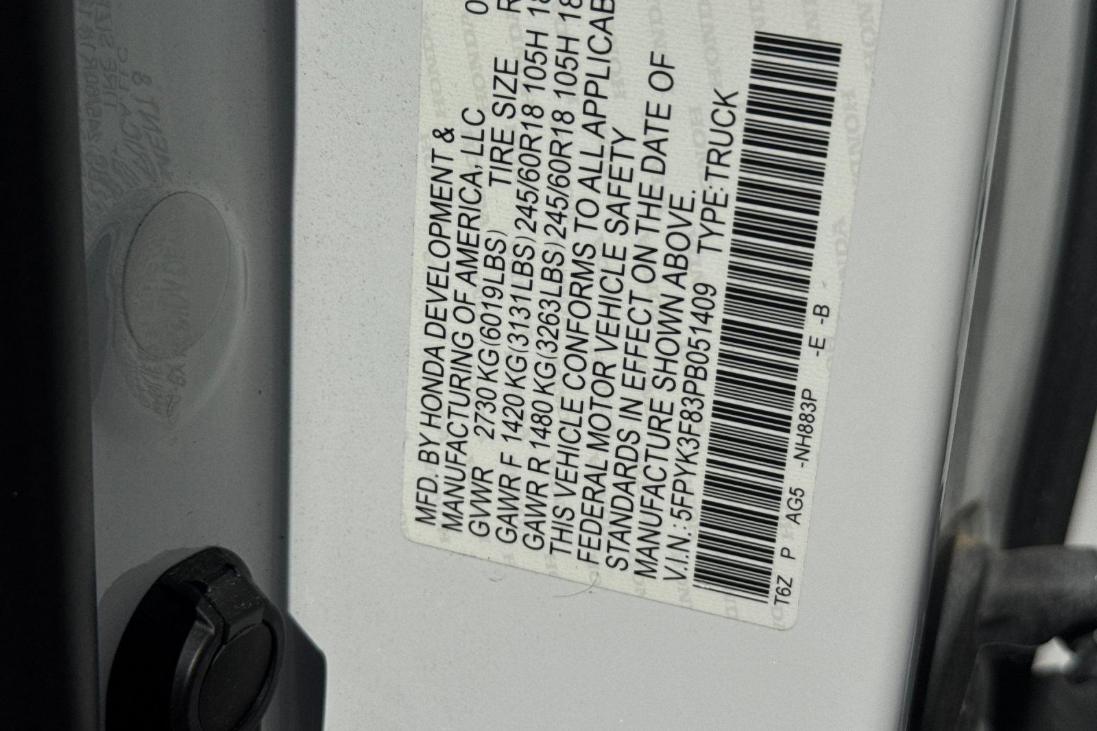 Certified 2023 Honda Ridgeline Black Edition image 29
