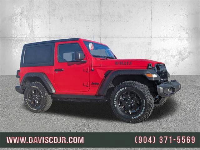 Certified 2022 Jeep Wrangler Willys image 1