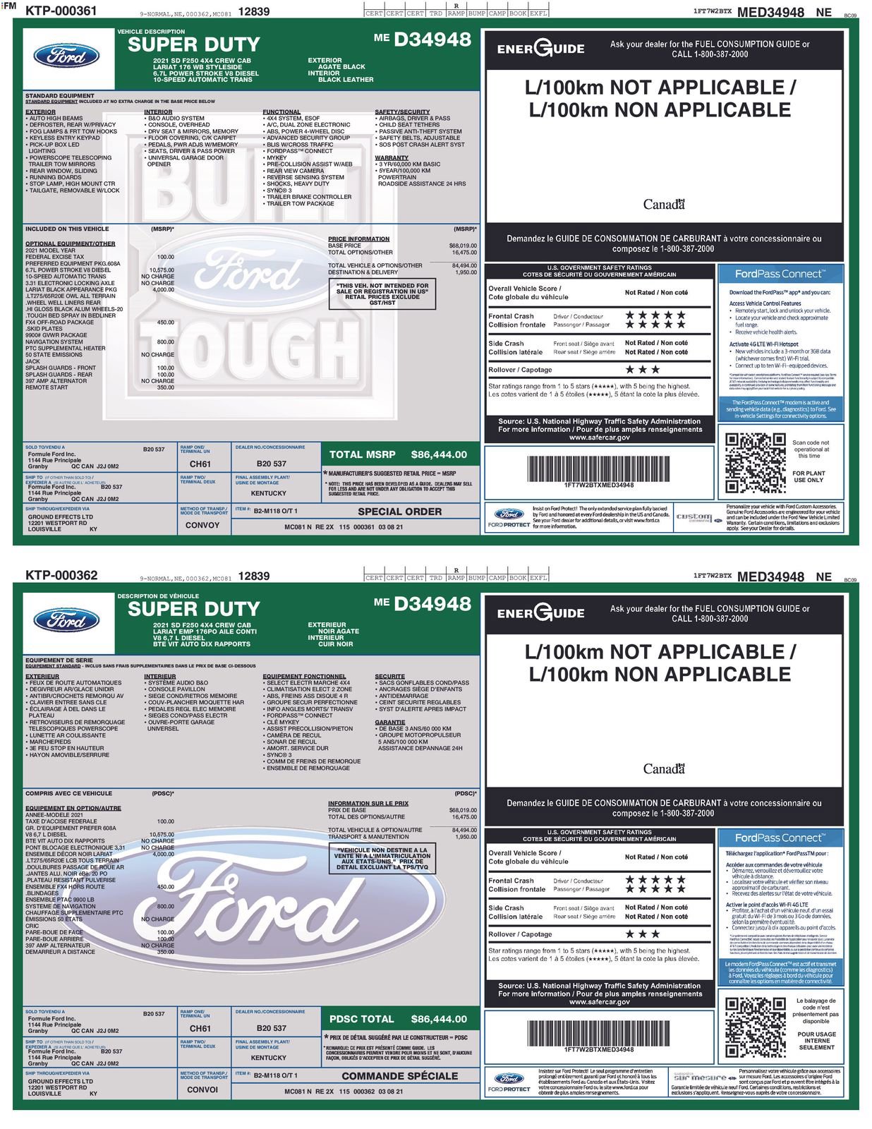 Used 2021 Ford F250 Lariat image 4