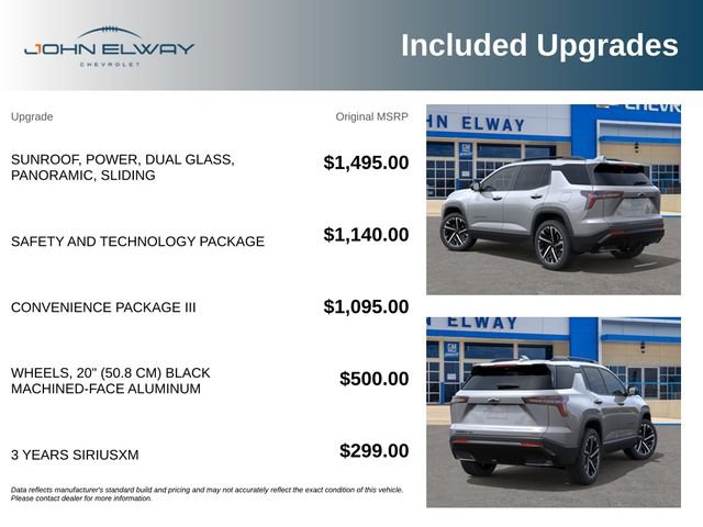 New 2027 Chevrolet Equinox RS w/ Safety and Technology Package AWD/4WD image 2
