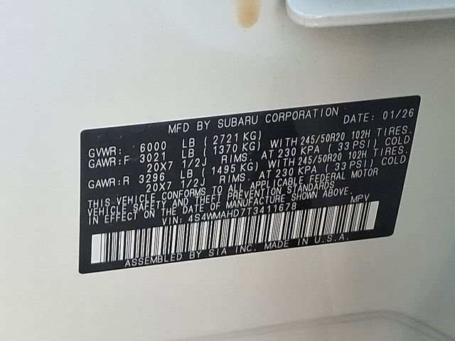 New 2026 Subaru Ascent Limited Bronze image 24