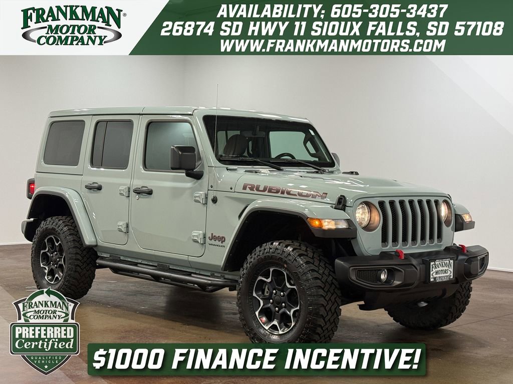 Used 2023 Jeep Wrangler Unlimited Rubicon w/ Cold Weather Group