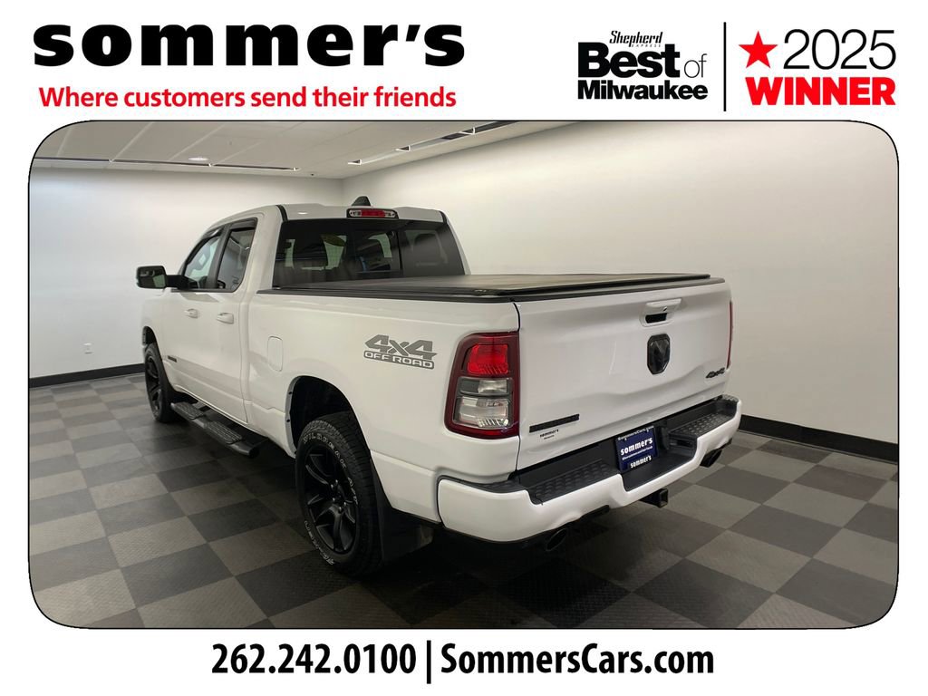 Used 2022 RAM 1500 Big Horn w/ Night Edition AWD/4WD video 3