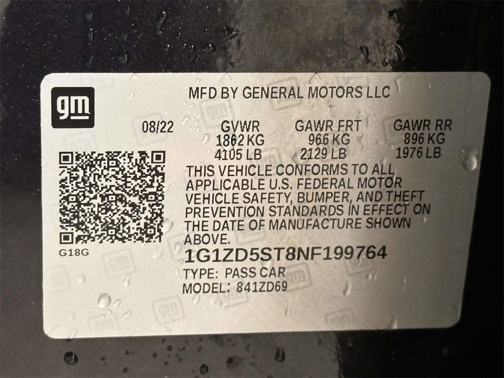 Used 2022 Chevrolet Malibu LT image 31