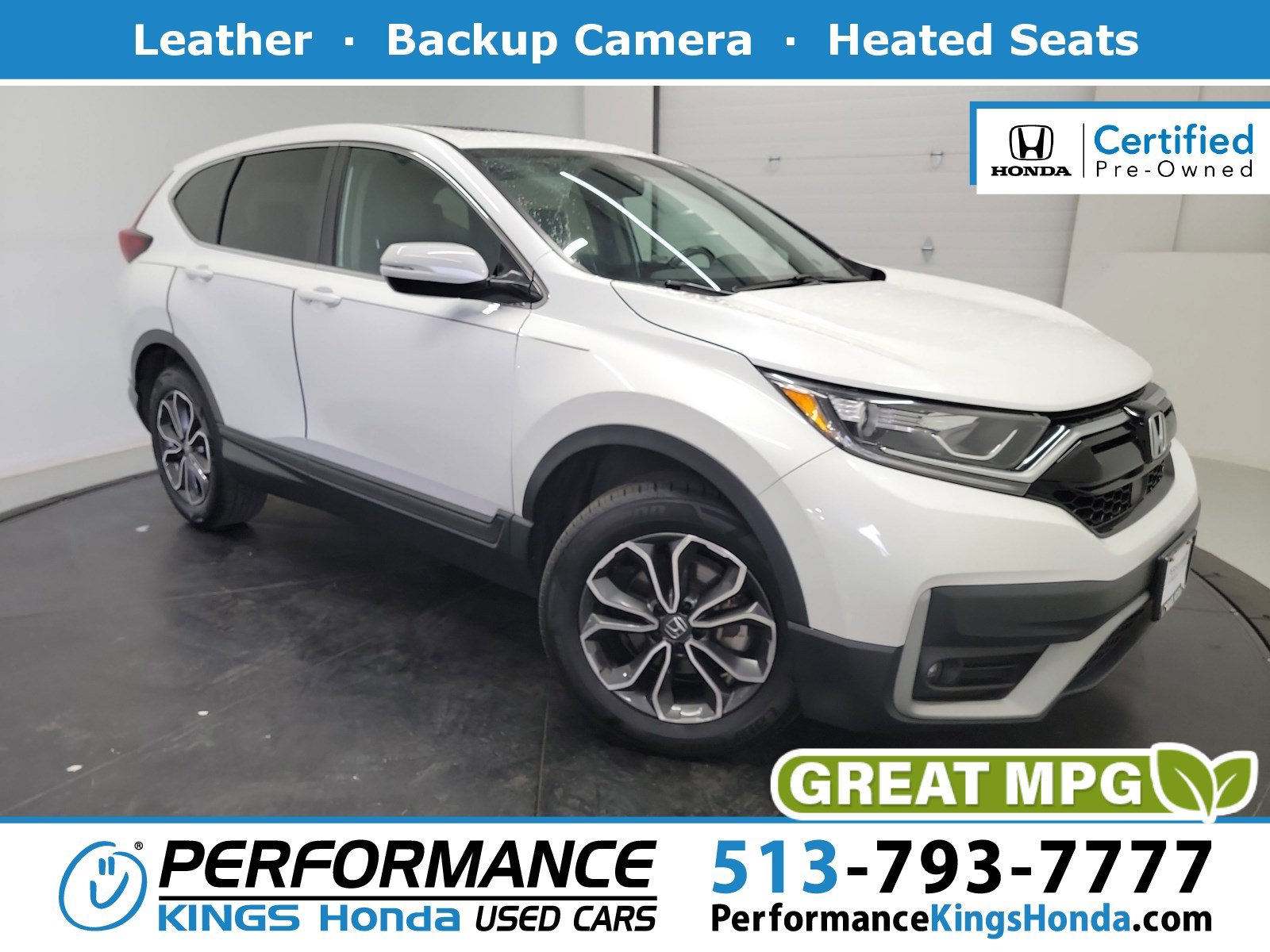 Certified 2022 Honda CR-V EX-L image 1