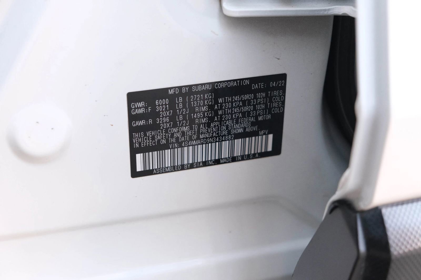 Used 2022 Subaru Ascent Touring image 50