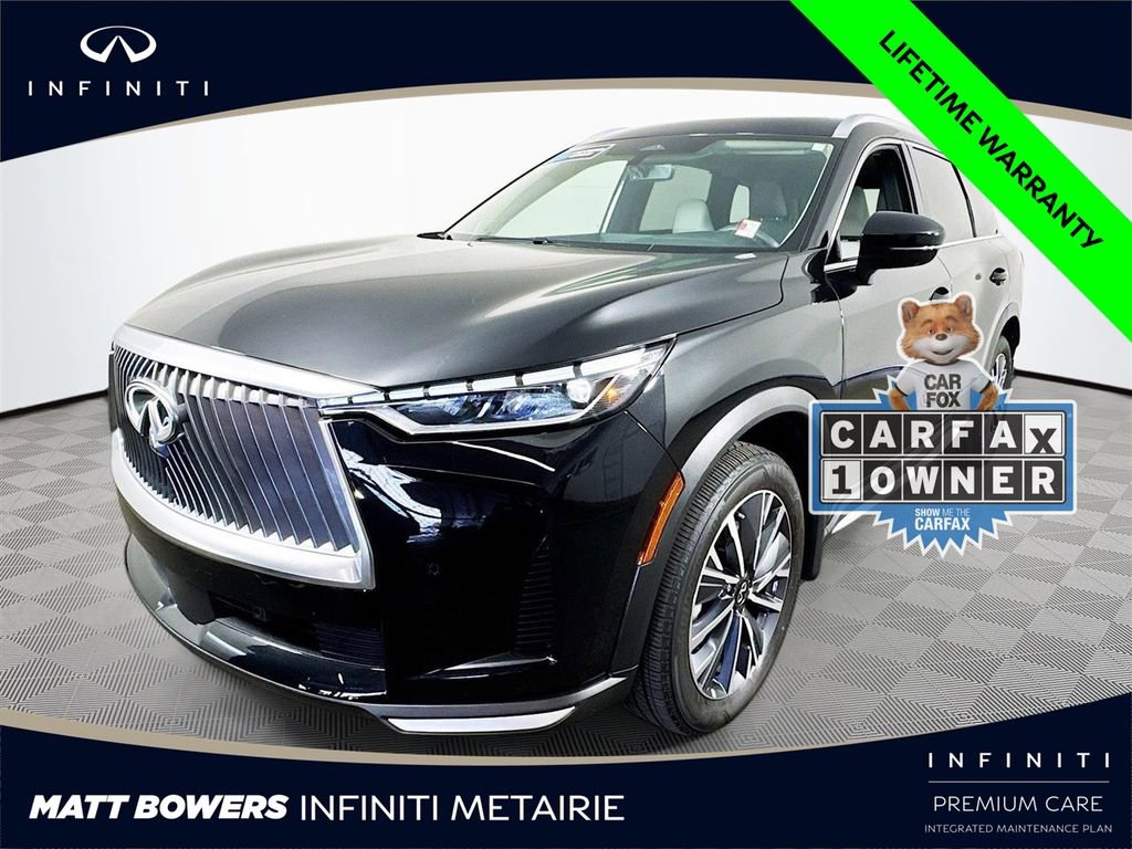 Certified 2026 INFINITI QX60 Luxe w/ Cargo Package