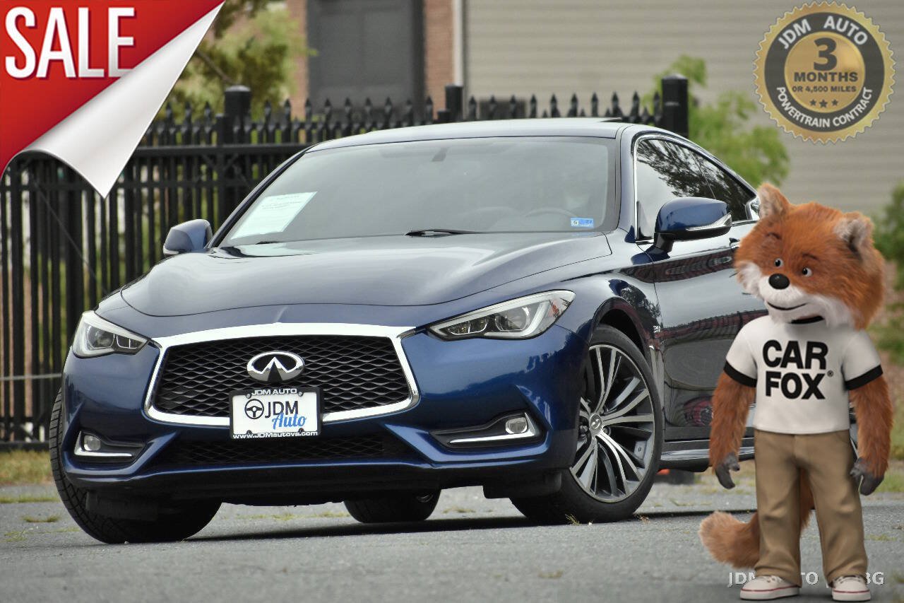 Used 2018 INFINITI Q60 3.0t Luxe w/ Sensory Package 3.0T Luxe