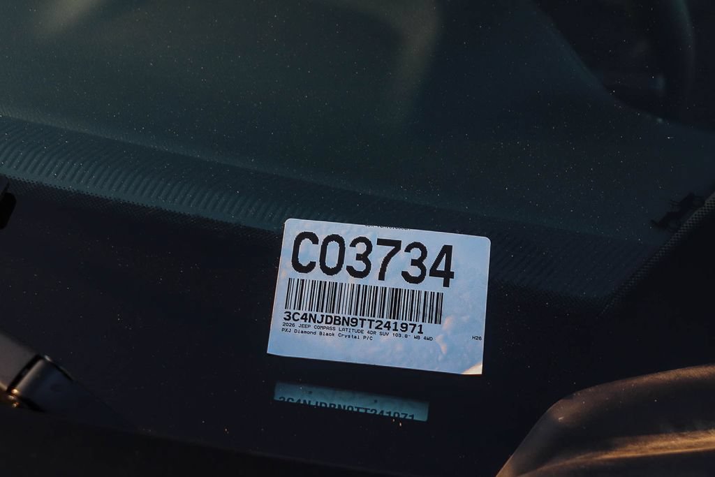 New 2026 Jeep Compass Latitude AWD/4WD image 30