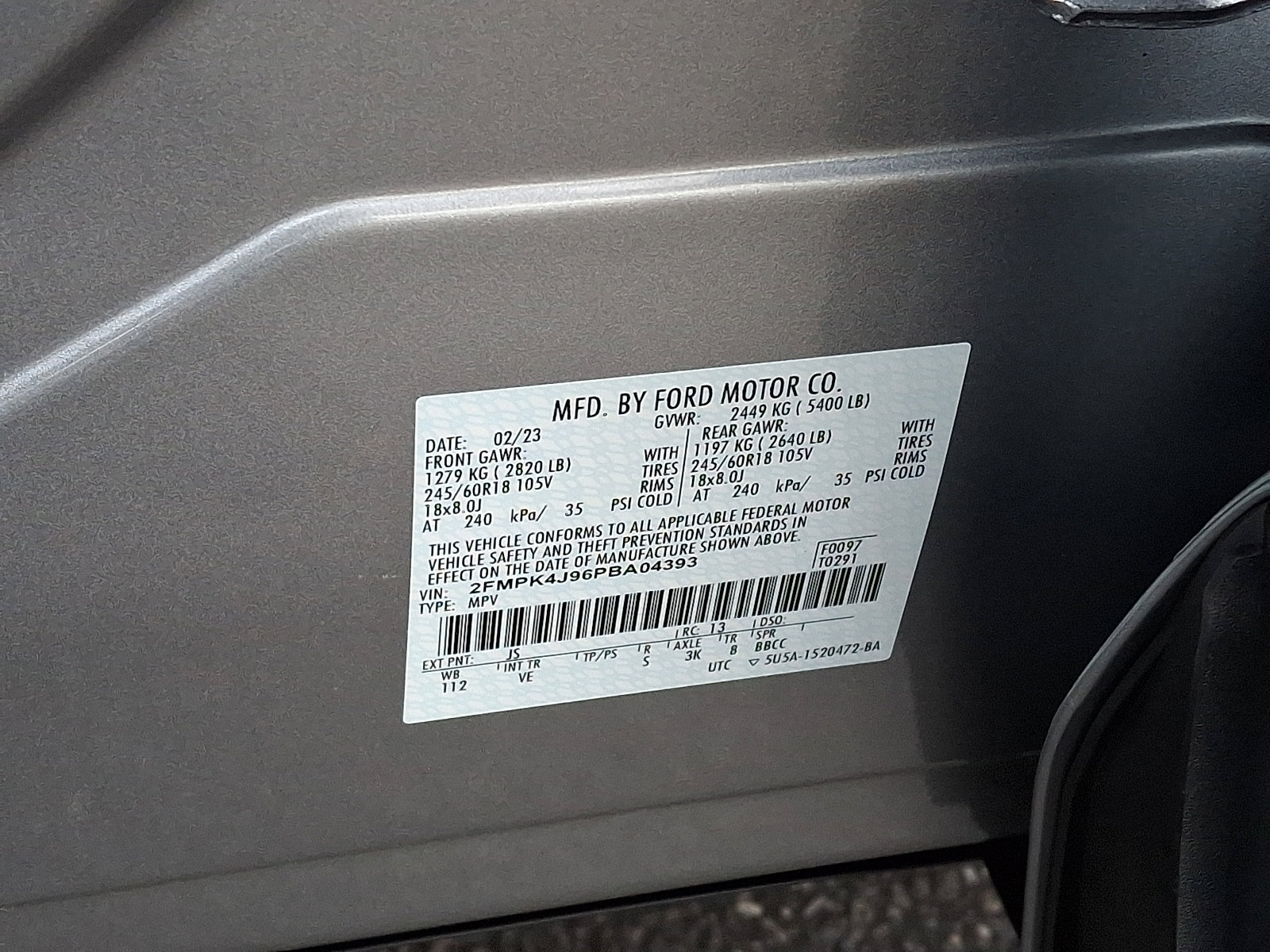 Certified 2023 Ford Edge SEL w/ Convenience Package image 30